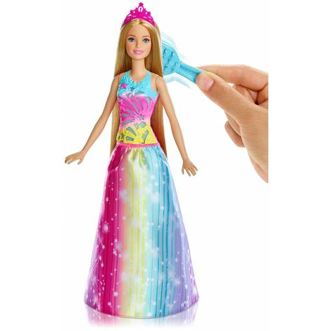 Papusa Mattel Barbie Dreamtopia Printesa cu perie - 4