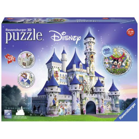 Puzzle 3D Castel Disney, 216 Piese - 1