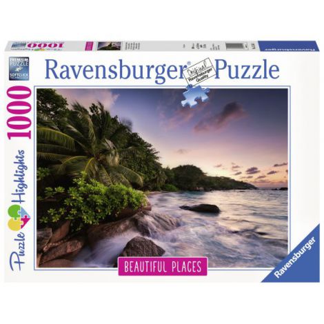 Puzzle Insula Praslin, 1000 Piese - 1