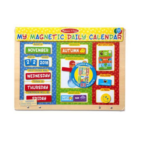 Calendar magnetic Activitatile zilnice - Melissa & Doug