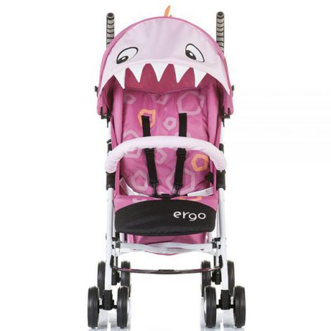 Carucior sport Chipolino Ergo pink baby dragon - 3