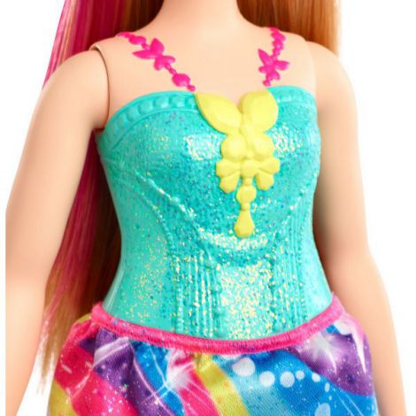 Barbie Papusa Printesa Dreamtopia Cu Coronita Albastra - 5