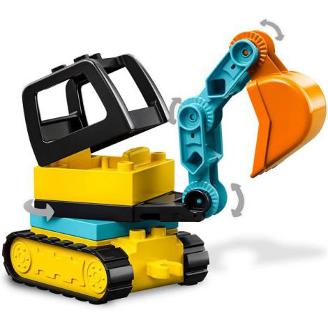 Lego Duplo Camion Si Excavator Pe Senile 10931 - 3