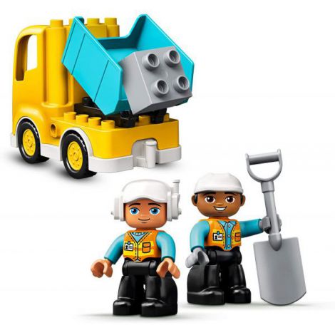Lego Duplo Camion Si Excavator Pe Senile 10931 - 4