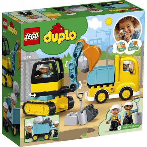 Lego Duplo Camion Si Excavator Pe Senile 10931 - 8