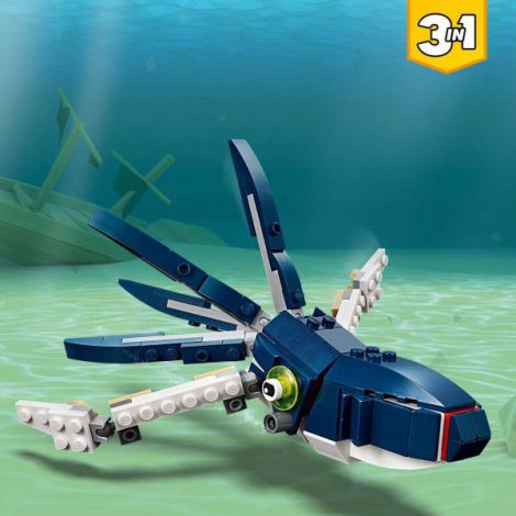 Lego Creator Creaturi Marine Din Adancuri 31088 - 3