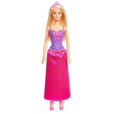 Barbie Papusa Printesa Cu Rochita Rosie - 1