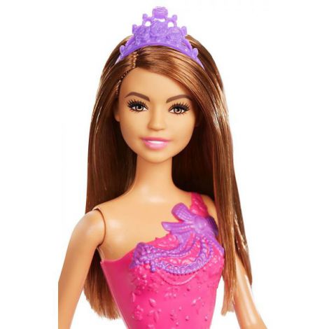 Barbie Papusa Printesa Cu Rochita Mov - 2