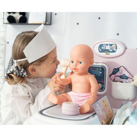 Centru de ingrijire pentru papusi Smoby Baby Care Center cu papusa si accesorii - 11