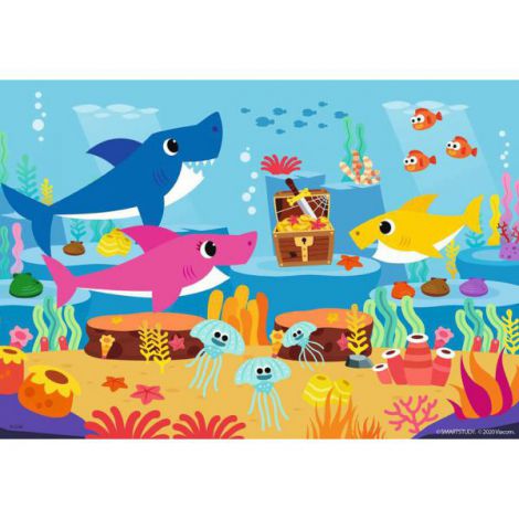 PUZZLE BABY SHARK, 2x24 PIESE - 2
