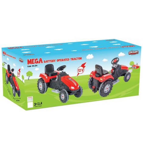 Tractor electric Pilsan Mega 05-276 red - 1