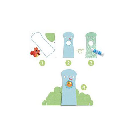 Colaje Djeco, Prieteni in gradina