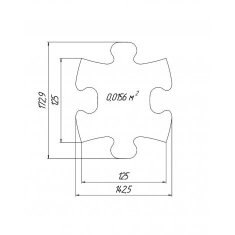 Set covorase ortopedice senzoriale puzzle Mini Puzzle Muffik