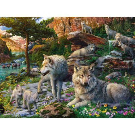 PUZZLE LUPI, 1500 PIESE - 1
