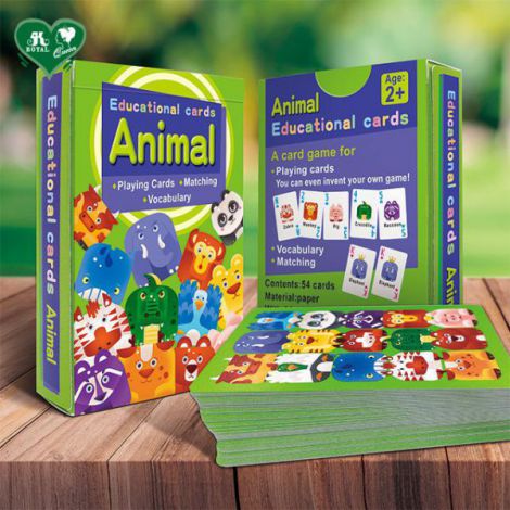 Carti De Joc Royal Educative Cu Animale - 4