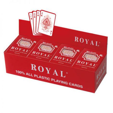 Carti De Joc Royal Din Plastic - 1