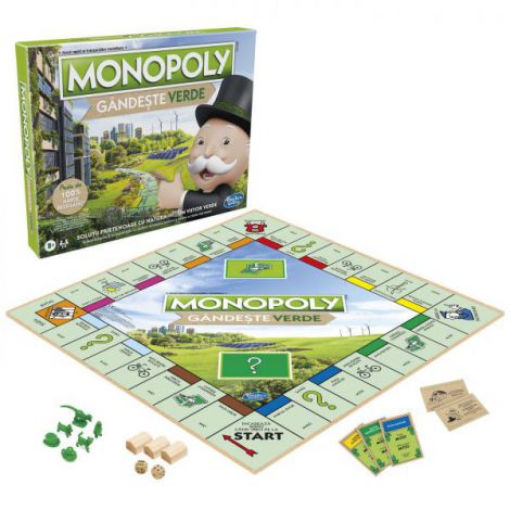 Monopoly Go Green Limba Romana - 1