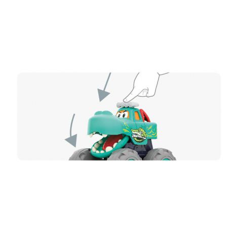 Masinuta Bebe Monster Truck Crocodilul - 3