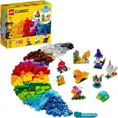Lego Classic Caramizi Transparente Creative 11013 - 4