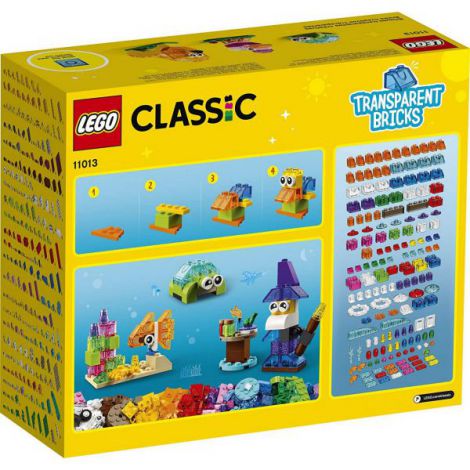 Lego Classic Caramizi Transparente Creative 11013 - 6