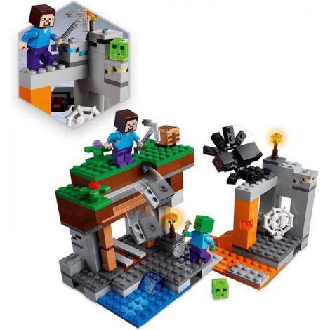 Lego Minecraft Mina Abandonata 21166 - 5