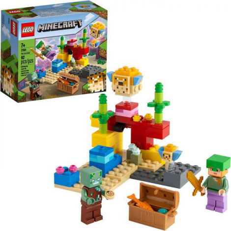 Lego Minecraft Reciful De Corali 21164 - 3