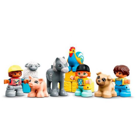 Lego Duplo Hambar, Tractor Si Ingrijirea Animalelor 10952 - 2