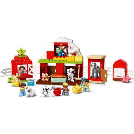 Lego Duplo Hambar, Tractor Si Ingrijirea Animalelor 10952 - 5