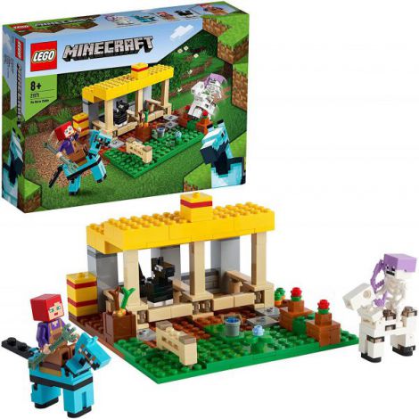 Lego Minecraft Grajdul Pentru Cai 21171 - 1