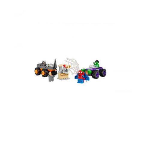 Lego Spidey Confruntarea Dintre Hulk Si Masina Rinocer 10782 - 5