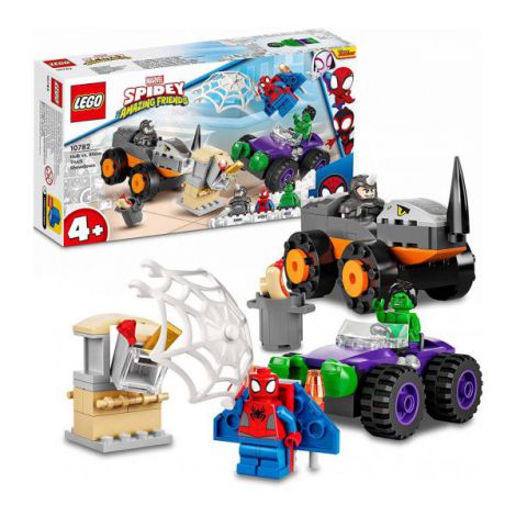 Lego Spidey Confruntarea Dintre Hulk Si Masina Rinocer 10782 - 6