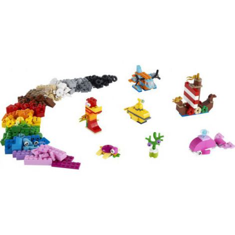Lego Classic Distractia Creativa In Ocean 11018 - 1