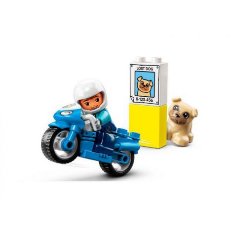 Lego Duplo Motocicleta De Politie 10967