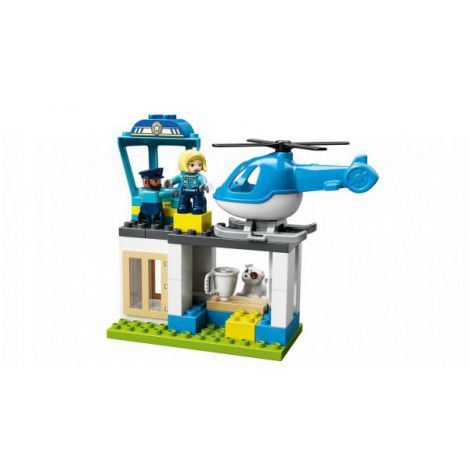 Lego Duplo Sectie De Politie Si Elicopter 10959 - 5