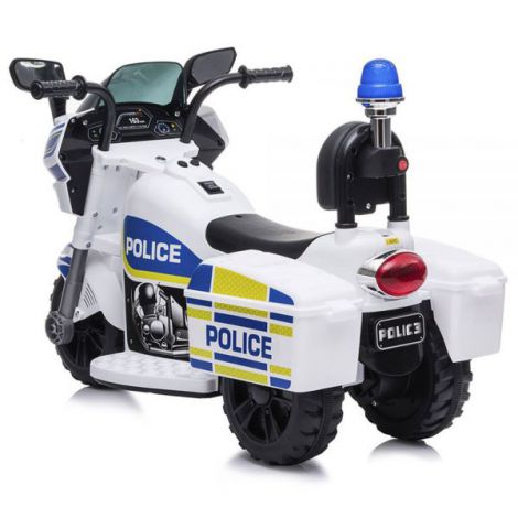 Motocicleta electrica Chipolino Police white - 1