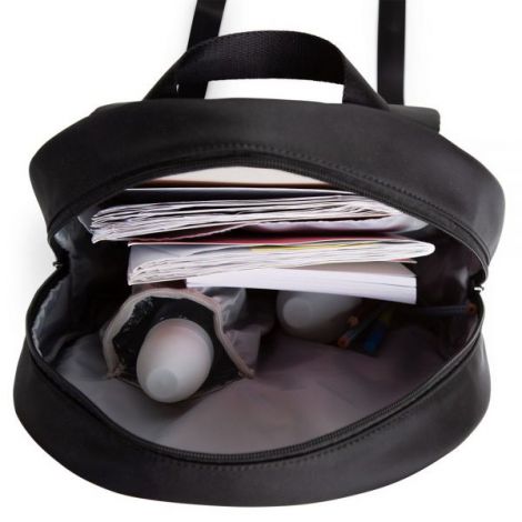 Ghiozdan Childhome ABC 29x12x38 cm Negru - imagine 5