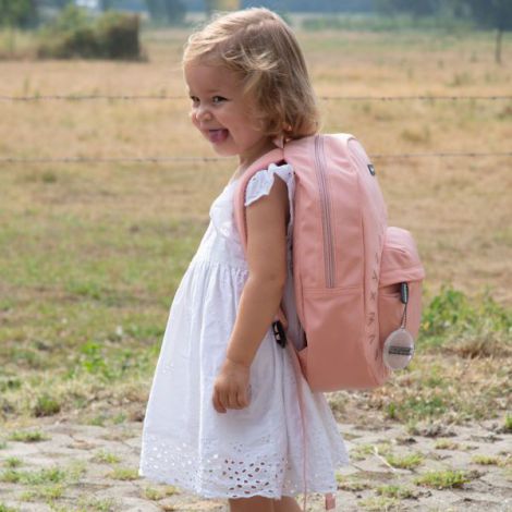 Ghiozdan Childhome ABC 29x12x38 cm Roz - imagine 8