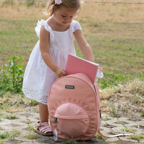 Ghiozdan Childhome ABC 29x12x38 cm Roz - imagine 9