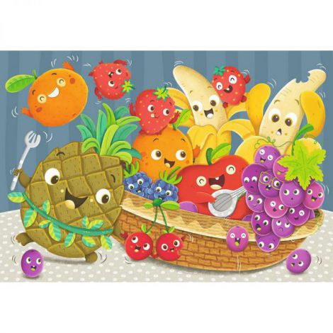 PUZZLE FRUCTE, 2x24 PIESE - 1