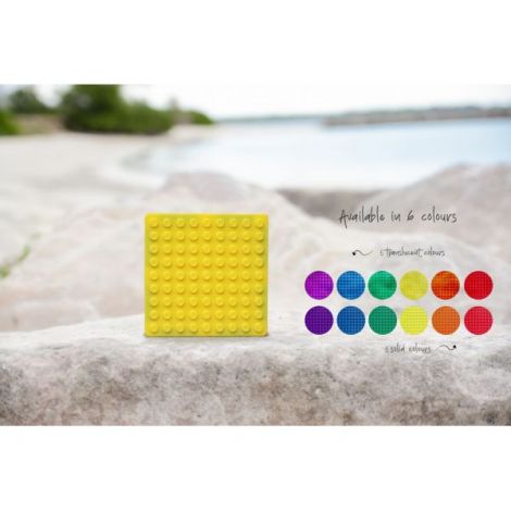 Set magnetic Magbrix 24 piese patrate - compatibil cu caramizi de constructie tip Lego - 1
