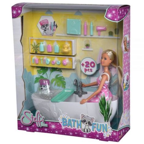 Papusa Simba Steffi Love Bath Fun 29 cm cu figurina si accesorii - 8