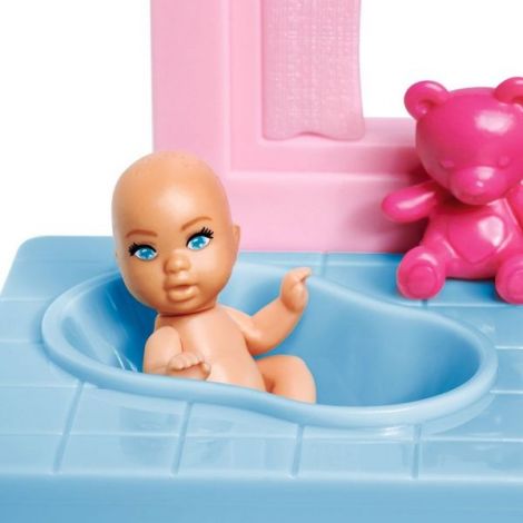Papusa Simba Steffi Love Newborn Baby Room 29 cm cu figurina si accesorii - 3