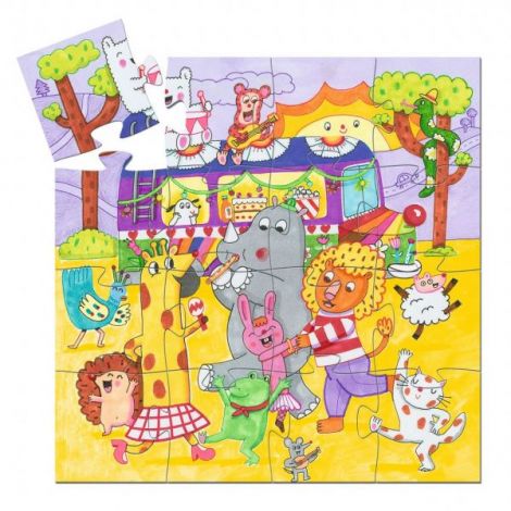 Puzzle Djeco - Autobuzul copilariei - 1