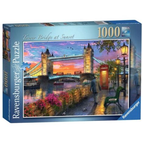 Puzzle Tower Bridge, 1000 Piese - 1