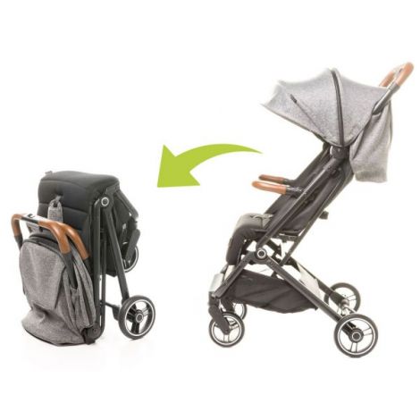 Carucior sport compact (max. 22 Kg) 4Baby TWIZZY Gri Inchis - 2