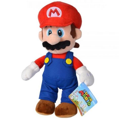 Jucarie de plus Simba Super Mario, Mario 30 cm - 1