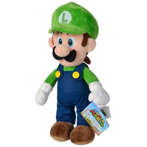 Jucarie de plus Simba Super Mario, Luigi 30 cm - 1