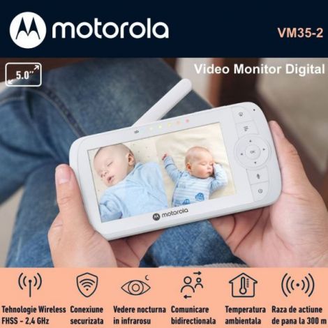Video Monitor Digital Motorola VM35 Twin - 4