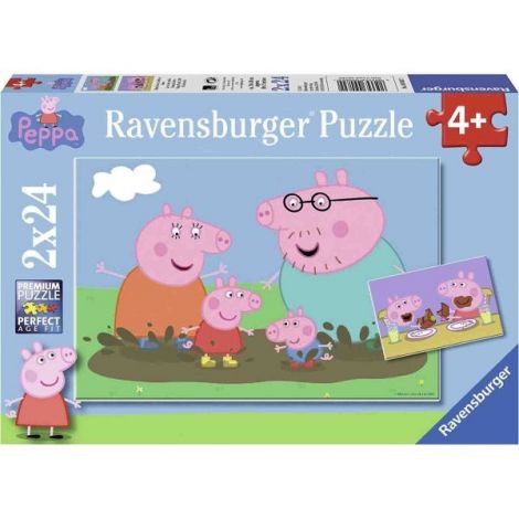 Puzzle Peppa Pig, 2X24 Piese - 2