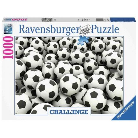 Puzzle Provocare Mingi De Fotbal, 1000 Piese - 1